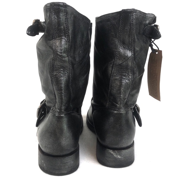 NWT Frye | Women’s Metallic Veronica Ankle Boots - Picture 6 of 14